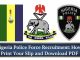 Nigeria Police Force Recruitment: How to Print Your Slip and Download PDF