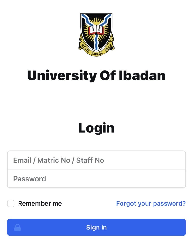 UI Student Portal: How to Login, Check Admission Status, Forgotten Password