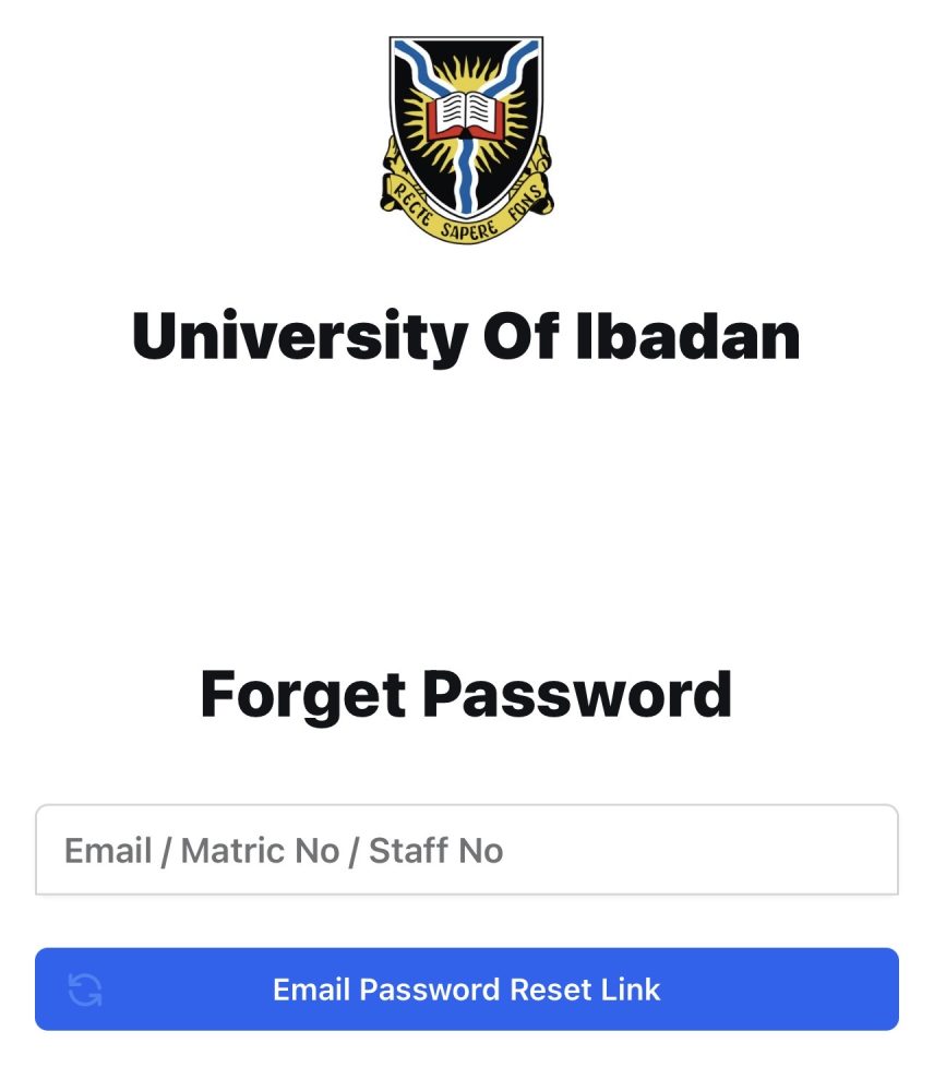UI Student Portal: How to Login, Check Admission Status, Forgotten Password