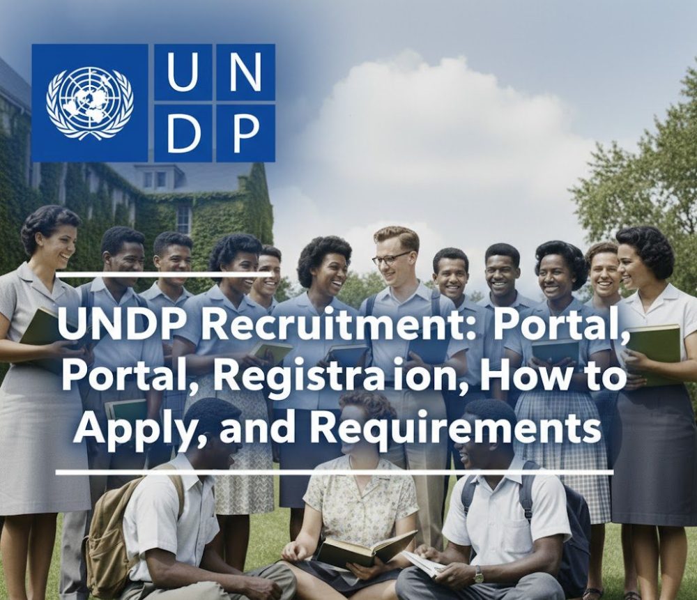 UNDP Recruitment: Portal, Registration, How to Apply, and Requirements