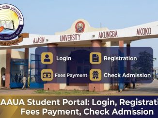 AAUA Student Portal: Login, Registration, Fees Payment, Check Admission