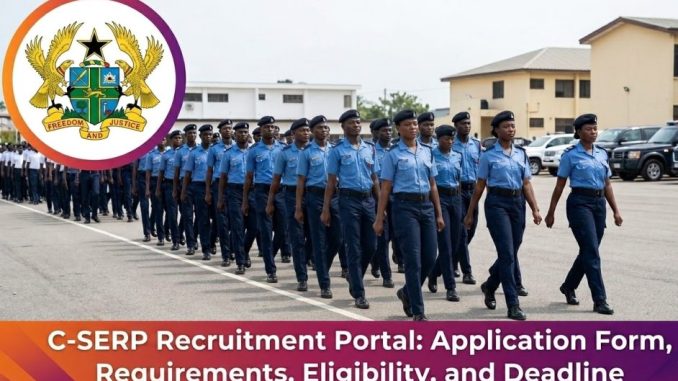 (2026) C-SERP Recruitment Portal: Application Form, Requirements, Eligibility, and Deadline