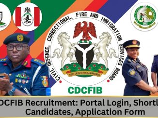 CDCFIB Recruitment: Portal Login, Shortlisted Candidates Pdf, Application Form, How To Apply, Requirements