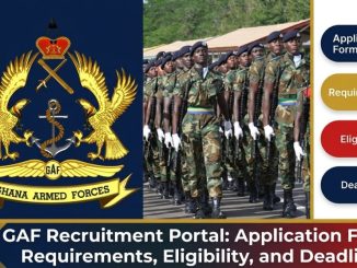 (2026) GAF Recruitment Portal: Application Form, Requirements, Eligibility, and Deadline