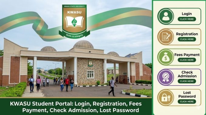KWASU Student Portal: Login, Registration, Fees Payment, Check Admission, Lost Password