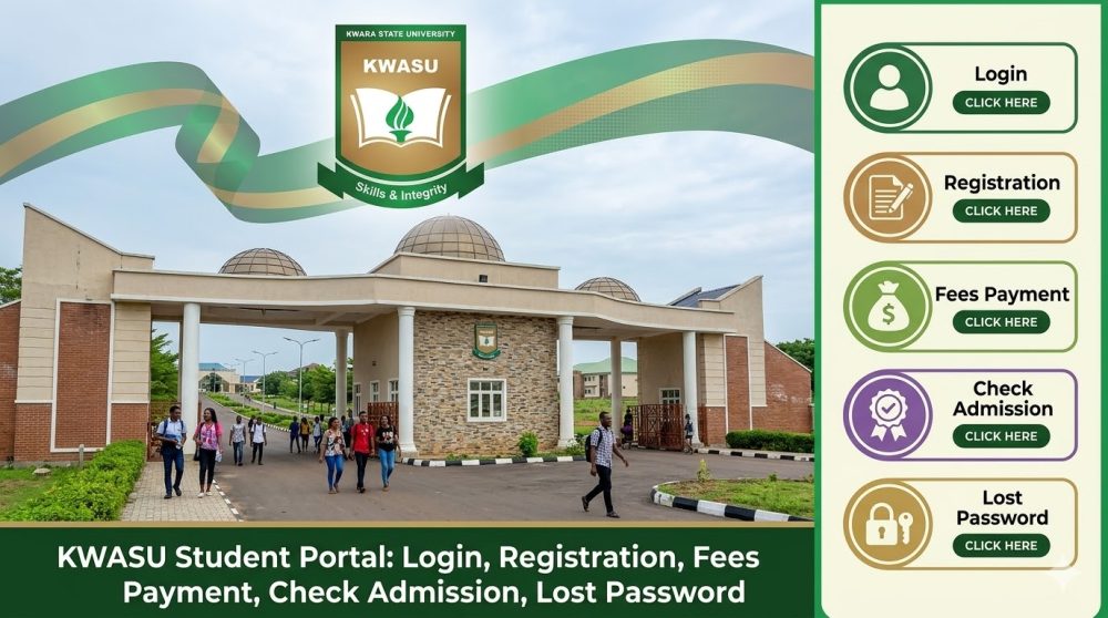 KWASU Student Portal: Login, Registration, Fees Payment, Check Admission, Lost Password