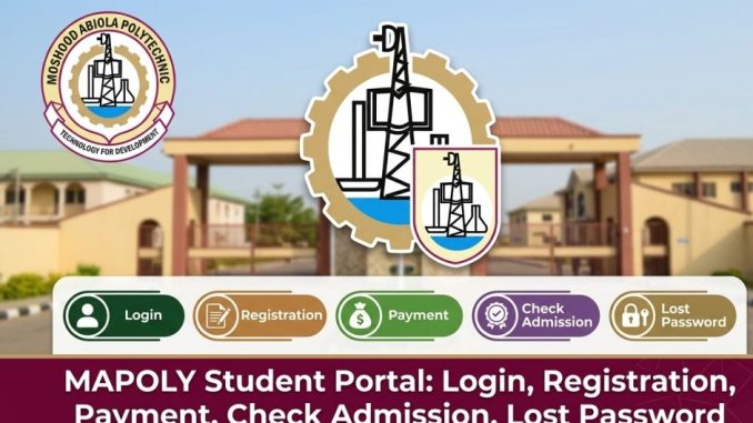 MAPOLY Student Portal: Login, Registration, Payment, Check Admission, Lost Password