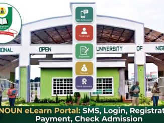 NOUN eLearn Portal: SMS, Login, Registration, Payment, Check Admission, Lost Password