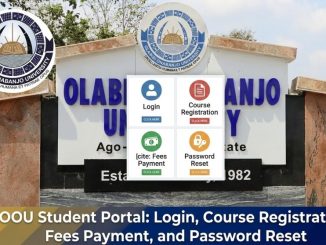 OOU Student Portal: Login, Course Registration, Fees Payment, and Password Reset