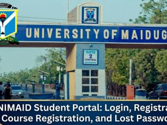 UNIMAID Student Portal: Login, Registration, Course Registration, and Lost Password
