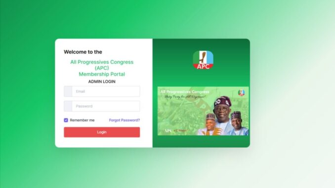 Apcregistration com admin login