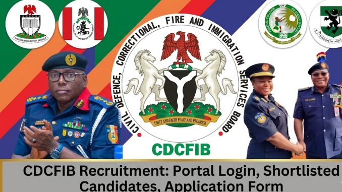 cdcfib recruitment portal