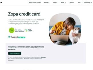 Zopa credit card