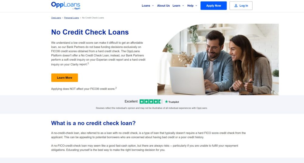 credit check loan no